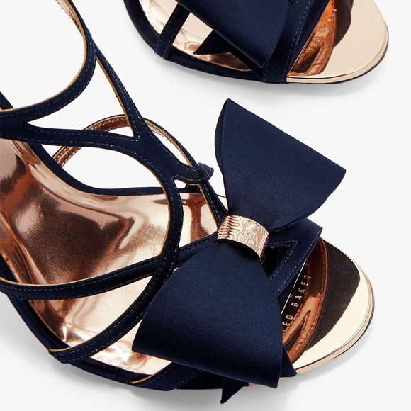 Ted Baker Stiletto Bow Shoes - Picture 3 of 11